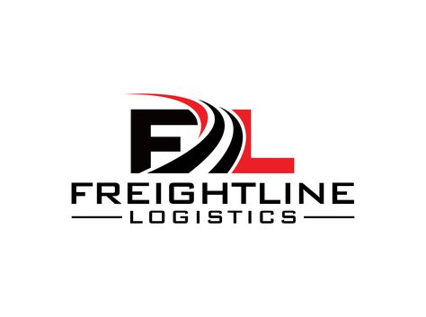 Logo Design for Freightline Logistics by Sooniaa | Design #26681038 Logistics Logo Design Ideas, Transport Logo, Transportation Logo, Logistics Design, Logistics Logo, Logistics Company, Truck Transport, Harvard Business School, Car Logo