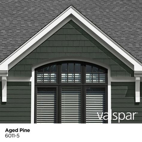 Valspar Duramax Satin Aged Pine 6011-5 Exterior Paint (5-Gallon) in the Exterior Paint department at Lowes.com Valspar Aged Pine, Aged Pine Valspar, Valspar Green, Valspar Blue, Wall Stains, Accessible Beige, North Carolina Homes, Paint Primer, House Things