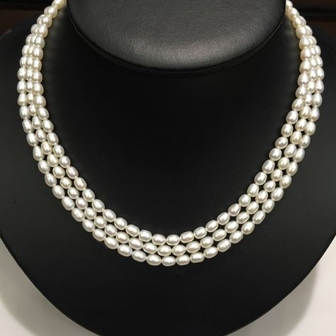 >> Click to Buy << 4-5MM Classic Natural Fresh Water Pearl Necklace 3 Layers Rice Pearl Fashion Women Jewelry Triangle Pearl Necklace Free Shipping #Affiliate Layer Pearl Necklace, Fresh Water Pearl Necklace, Water Pearl Necklace, Pearl Fashion, Fresh Water Pearl, Freshwater Pearl Necklaces, 3 Layers, Earrings Handmade, Layered Necklaces