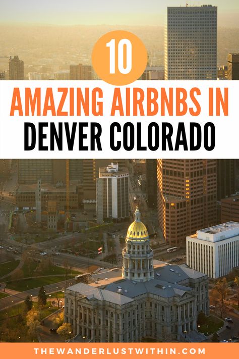 Looking for Airbnbs in Denver Colorado? These are the top choices for every type of traveler! | best denver airbnb | airbnbs in denver colorado vacation | best airbnb in denver colorado where to stay in denver colorado | denver places to stay in denver colorado places to stay | best places to stay in denver colorado airbnb | best places to stay near denver colorado | unique places to stay in denver colorado cabins | best airbnbs in colorado | coolest airbnbs in colorado cool airbnbs in colorado Denver Colorado Vacation, Colorado Airbnb, Puns Quotes, United States Travel Bucket Lists, Unique Airbnb, City Breaks Europe, Short Captions, Weekend Family Getaways, Colorado Cabins