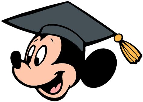 Mickey Graduation, Mickey Mouse Graduation, Graduation Cartoon, Graduation Poems, Mickey Coloring Pages, Edible Toppers, Graduation Stickers, Paper Animals, Art Drawings Simple