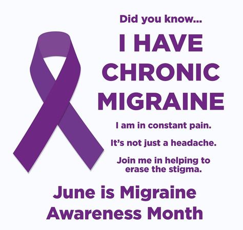 June is Migraine Awareness Month Remedies For Migraines, Migraine Quotes, Headache Remedy, Migraine Help, Headache Relief Instant, Natural Headache, Chronic Back Pain, Migraine Pain, Headache Prevention