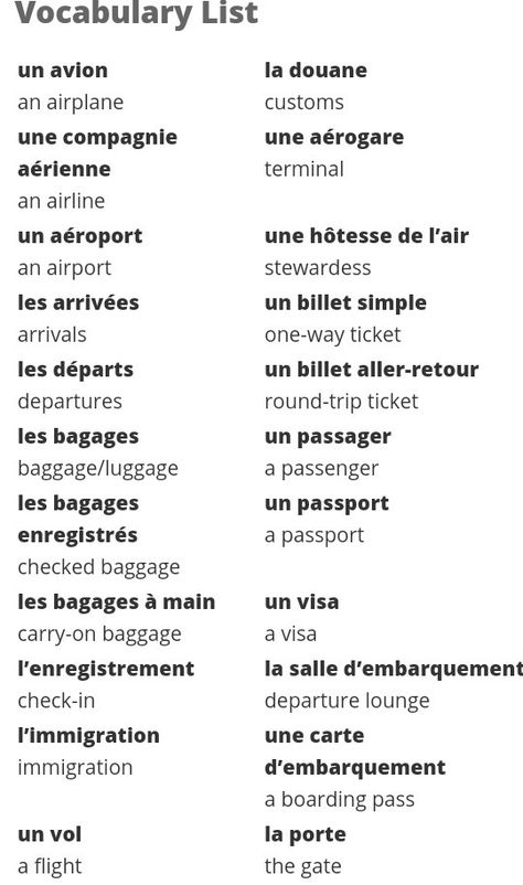 French Phrases For Travel, Basic French Phrases For Travel, France Vocabulary, Basic Phrases In French, Traveling To France, English To French, French Language Basics, Common French Phrases, French Words Quotes