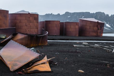 WHALERS BAY (Deception Island) – South Shetland Islands on Behance Deception Island, Shetland Islands, Photography Series, Nordic Countries, Travel Images, Camera Gear, Documentary Photography, Lightroom Presets Free, Abandoned Houses