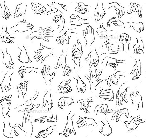 Man Hands Pack Lineart Biting Thumb Reference, Hand Holding Bird Reference, Thumb Pointing At Self Reference, Abstract Hand Drawing, Hand Holding Item Reference, Holding Items Reference, Pointing Hand Reference, Thumb Drawing, Male Drawing