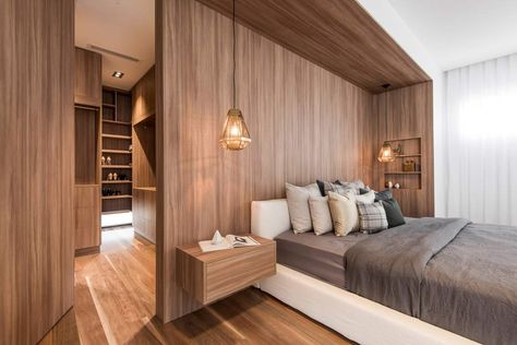 Floreat+Residence+by+Daniel+Cassettai+Design Luxury Bedroom Design, Bedroom Closet Design, Luxury Bedroom Master, 아파트 인테리어, Bedroom Bed Design, Bedroom Furniture Design, Modern Bedroom Design, Remodel Bedroom, Home Room Design