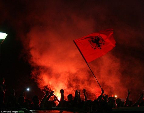 Albania National Team, Albanian Flag Aesthetic, Albania Wallpaper Iphone, Albania Flag Wallpaper, Albanian Wallpaper, Albania Tattoo, Albania Wallpaper, Albanian Aesthetic, Himare Albania