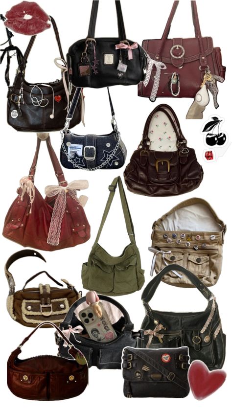 Cute downtown girl bag inspo Downtown Girl Gift Ideas, Downtown Accessories, Downtown Jewelry, Aesthetic Bags For School, Cute Messenger Bags, Downtown Core, Things I Need To Buy, My Style Bags, Downtown Outfits