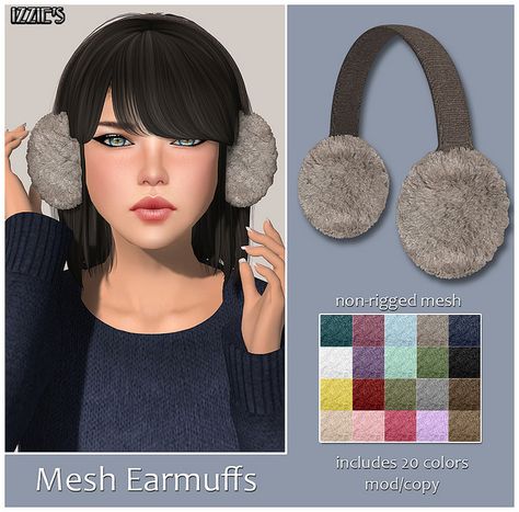 Mesh Earmuffs | Flickr - Photo Sharing! Sims 4 Earmuffs Cc, Sims 4 Earmuffs, Sims 4 Cc Earmuffs, Sims4 Dump, Sims4 Accessories, Special Drawings, Sims Accessories, Sims Finds, Ts4 Mods