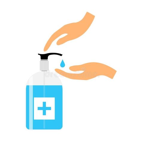 Hand wash gel icon on white background. Hand sanitizer sign and symbol. Hand was #Sponsored , #AD, #ad, #gel, #Hand, #sign, #icon Gel Antibacterial, Sign Illustration, Hand Sign, Infographic Design, Hand Sanitizer, Spray Bottle, Hand Washing, Cleaning Supplies, White Background