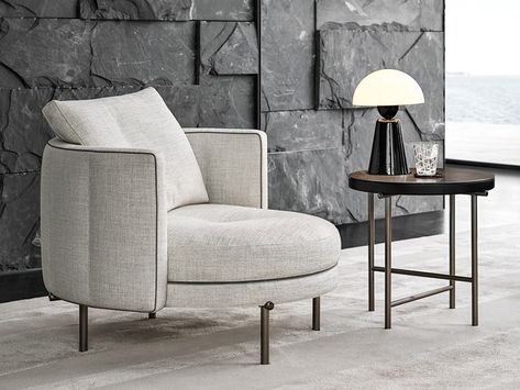 TORII | Armchair Torii Collection By Minotti design Nendo Minotti Sofa, Single Couch, Nendo Design, Design Management, Single Chair, Fabric Armchairs, Sofa Living, Single Sofa, Modern Sofa