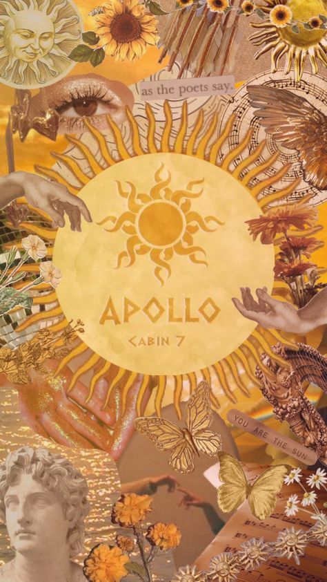 Apollo cabin 7 #apollo #cabin7 #percyjackson #percyjacksonandtheolympians #beauty #outfitinspo #nature #vibes #music #quotes #wallapaper #comp Cabin 7 Apollo, Apollo Cabin, Cabin 7, Nature Vibes, Music Quotes, Cabin, Energy, Collage, Quotes