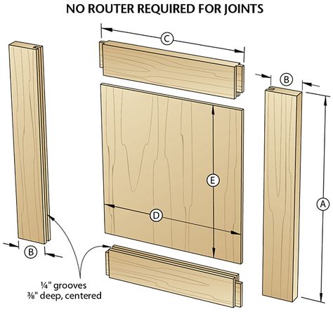 Diy Kitchen Cabinets Build, Cabinetry Diy, Kitchen Cabinet Plans, Easy Woodworking Projects Diy, Woodworking Desk Plans, Shaker Cabinet Doors, Building Kitchen Cabinets, Diy Cabinet Doors, Diy Trim