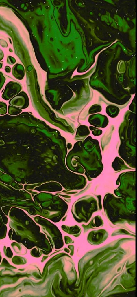 Trippy Graphic Design, Mystic Wallpaper, Pink And Green Wallpaper, Dark Green Aesthetic, Wallpaper Patterns, Phone Wallpaper Patterns, Phone Background, Iphone Background Wallpaper, Apple Wallpaper