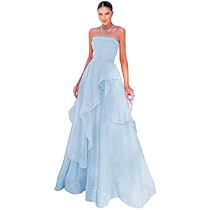 Wedding Dresses Baby Blue, Baby Blue Dress Formal, Baby Blue Prom Dress Long, A Line Bridesmaid Dresses, Baby Blue Prom Dresses, Evening Gown Wedding, Prom Dresses Long Blue, Formal Prom Dresses, Prom Dress Long