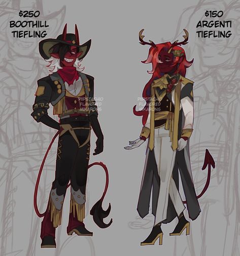 Tiefling Cowboy, Design Ideas, Cowboy, Design