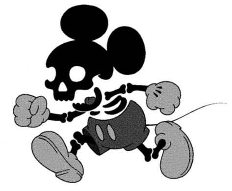 Creepy Disney, Skeleton Artwork, Mouse Illustration, Belle And Beast, Мотоциклы Cafe Racers, Dark Disney, Mickey Mouse Cartoon, Image Ideas, Woody Toy Story