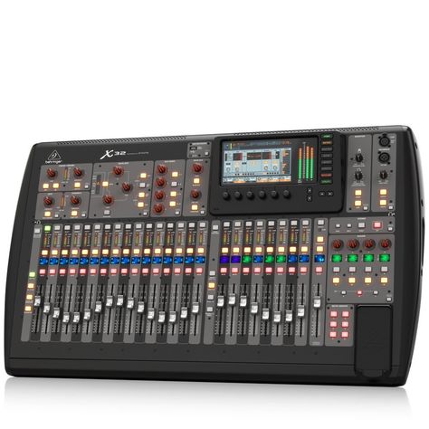 Amazon.com: BEHRINGER X32: Musical Instruments Behringer X32, Audio Mixers, Mixing Console, Digital Audio Workstation, Recorder Music, Recording Equipment, Recording Studio, Audio Equipment, Modern Technology