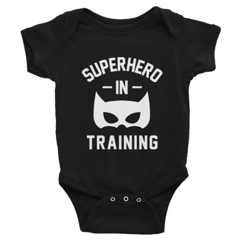 Excited to share the latest addition to my #etsy shop: Superhero in Training Baby Infant Bodysuit http://etsy.me/2GG0bdF Superhero Onesie, Newborn Onesies, Cool Baby Stuff, Shirt Ideas, Baby Bodysuit, Newborn Baby, Onesies, Baby Onesies, Baby Clothes