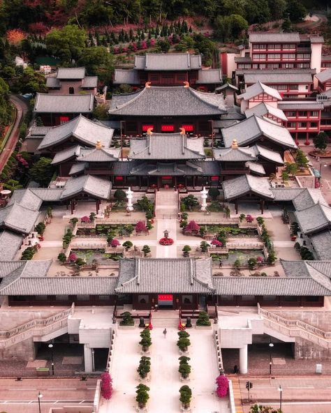 Japanese Compound, Japanese Estate, Asian Palace, Chinese Villa, Chinese Mansion, Japanese Mansion, Japanese Palace, Traditional Chinese House, Chinese Courtyard