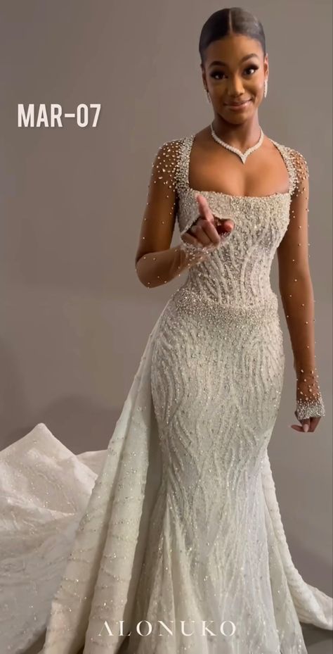 Aesthetic Mermaid, Wedding Dress Ideas, Gorgeous Prom Dresses, Classy Wedding Dress, Stylish Wedding Dresses, Pretty Wedding Dresses, Fancy Wedding Dresses, Mermaid Wedding Dresses, Fancy Wedding