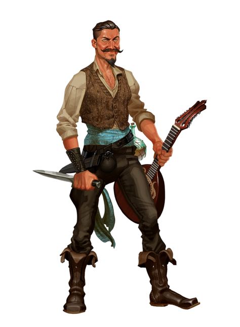 Male Human Bard Beadle Bumpkin - Pathfinder PFRPG DND D&D 3.5 5th ed d20 fantasy Heroic Fantasy, Pathfinder Rpg, Human Male, Dungeons And Dragons Characters, Fantasy Images, Fantasy Setting, Fantasy Male, Fantasy Rpg, Fantasy Inspiration