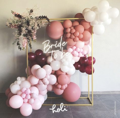 Balloon Square Arch, Square Balloon Arch, Deco Ballon, Balloon Arches, Frame Square, Setup Ideas, Luxury Event, Balloon Arch, Bridal Showers