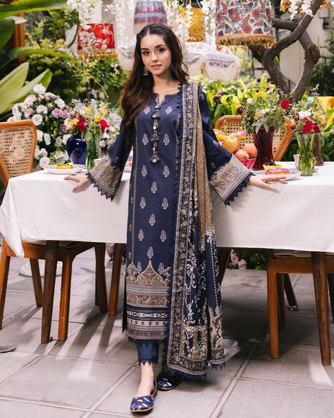 LIVE NOW | Print Collection by Asim Jofa ✨Starting from PKR 2,990/-💕 Asim Jofa Dresses, Lehenga Blue, Maxi Frocks, Simple Maxi, Western Style Dresses, Summer Prints Fashion, Asim Jofa, Lehnga Dress, Eid Outfit