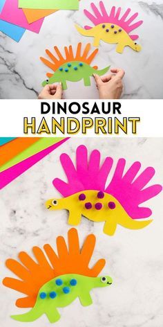 Dinosaur Template, Dinosaur Craft, Dinosaur Activities Preschool, Babysitting Crafts, Toddler Art Projects, Toddler Arts And Crafts, Dinosaur Activities, Dinosaur Crafts, Preschool Arts And Crafts