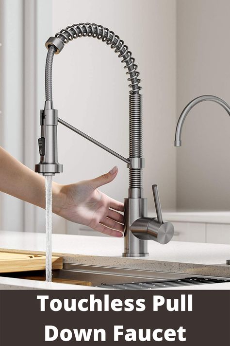 Kraus Faucet Kitchen, Kitchen Pull Down Faucet, Delta Faucets Kitchen, Polished Nickel Kitchen Faucet, Polished Nickel Kitchen, Touch Kitchen Faucet, Delta Kitchen Faucet, Brushed Nickel Kitchen Faucet, Traditional Faucet