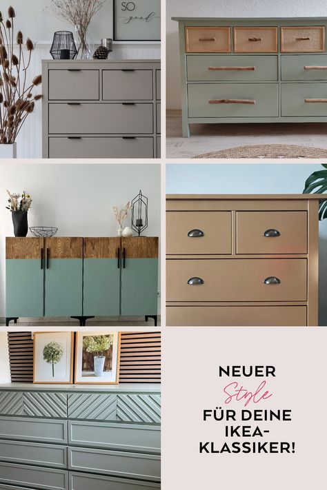 Malm Upcycling, Hemnes Sideboard, Ikea Upcycling, Sideboard Diy, Malm Hack, Besta Ikea, Ikea Besta, Ikea Malm, Diy Ikea Hacks