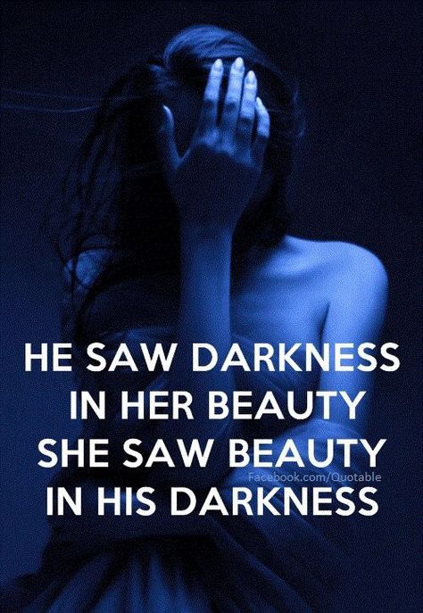 Or maybe "she saw darkness in his beauty, he saw beauty in her darkness" Writing Promt, Poem Writing, Beauty Quote, Dialogue Prompts, Story Prompts, Writers Block, Story Writing, Intj, Story Inspiration