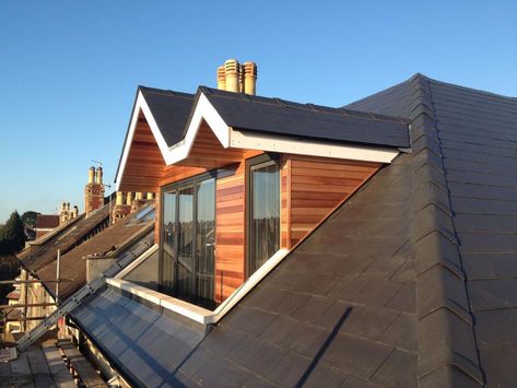 Gabled Dormer, Quirky Architecture, Loft Dormer, Loft Conversion Bedroom, Dormer Loft Conversion, Loft Extension, Dormer Window, Bungalow Extensions, House Extension Plans