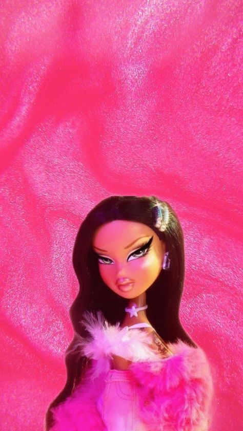 bratz,bratz wallpaper,baddie,baddie wallpaper,pink wallpaper barbie bratz doll,aesthetic, bratzdolls, moda, fashion, pink,explorepage,doll, dolls, monster high, makeup,vintage, doll collector,bratz aesthetic, explore, bratz challenge,dollstagram ,pink aesthetic ,doll photography, bratz collector,pink,barbie Pink Wallpaper Black, Bratz Doll Aesthetic, Dolls Monster High, Wallpaper Baddie, Bratz Wallpaper, Aesthetic Doll, Monster High Makeup, Black Bratz, Black Bratz Doll