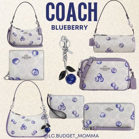 Coach Blueberry 🫐 ✨  #coach #purse #wallet #handbag #charm #keychain #blue #purple #blueberry #coachoutlet #affiliatelink  Follow my shop @LC.Budget_Momma on the @shop.LTK app to shop this post and get my exclusive app-only content!  #liketkit #LTKItBag #LTKGiftGuide #LTKStyleTip @shop.ltk https://liketk.it/4Gk3p Coach Blueberry Wallet, Coach Bag Purple, Blueberry Coach Bag, Coach Blueberry Bag, Coach Blueberry, Blueberry Clothes, Blueberry Keychain, Cute Coach Bags, Coach Purse Aesthetic