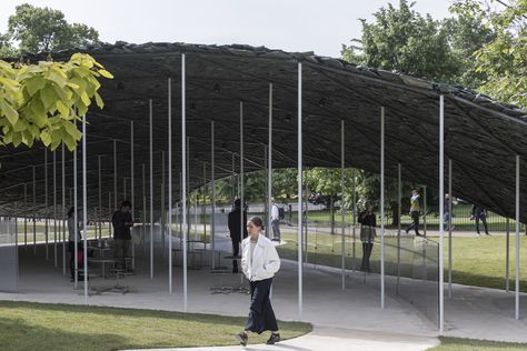 Garden Pavillion, Serpentine Pavilion, Junya Ishigami, Kensington Gardens, Parametric Architecture, Japanese Architect, Architectural Practice, Bridge Design, Arch Daily