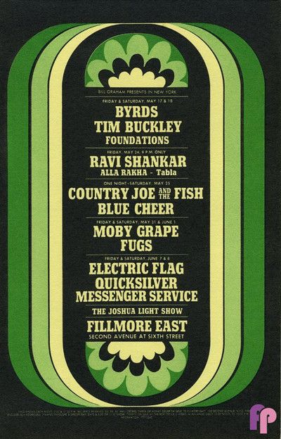 Gilbert Shelton, Tracy Nelson, Tim Buckley, Classic Posters, Fillmore East, Blue Cheer, Radio City Music Hall, Radio City, Concert Poster