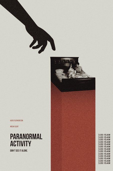 SG Posters (@SG_Posters) / Twitter Paranormal Activity Movie, Katie Featherston, Hannover Germany, Best Movie Posters, Light Film, Paranormal Activity, Alternative Movie Posters, Disney Marvel, Retro Poster