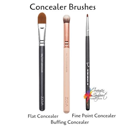 What Brush To Use For Concealer, Brushes For Concealer, Concealer Brush How To Use A, Best Concealer Brush, Concealer Brushes, Applying Concealer, Skincare Ideas, Liquid Foundation Brush, Inside Out Style