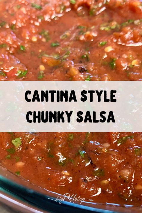 Cantina Style Salsa Recipe, Cantina Salsa Recipe, Salsa Easy, Weekly Grocery List, Edible Ideas, Salsa Salad, Roasted Tomato Salsa, Restaurant Style Salsa, Homemade Salsa Recipe