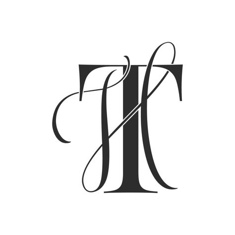 th ,ht, monogram logo. Calligraphic signature icon. Wedding Logo Monogram. modern monogram symbol. Couples logo for wedding T And H Logo, Ht Monogram, Ht Logo Design, Letter T Tattoo, Eagles Tattoo, Th Monogram, Th Logo, T Monogram, Letter Art Design