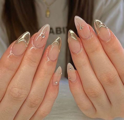 Timeless Nails Design, Chrome Summer Nails, Summer Nail Ideas, Hello Nails, Hippie Nails, Nails Salon, Blush Nails, Classy Acrylic Nails, Pretty Gel Nails