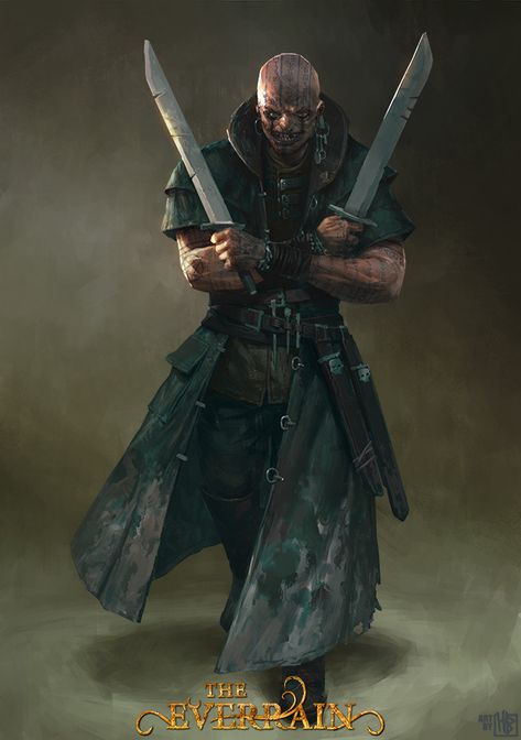 Bandit Rpg, Epic Characters, Apocalypse Art, Dungeons And Dragons Characters, Fantasy Warrior, Arte Fantasy, Fantasy Rpg, Fantasy Inspiration, Character Creation