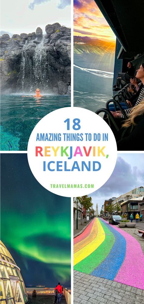 18 Amazing Things to Do in Reykjavik, Iceland Iceland With Kids, Iceland Map, Iceland Travel Guide, The Golden Circle, Iceland Travel Tips, Iceland Reykjavik, Reykjavik Iceland, Midlife Women, Nordic Countries