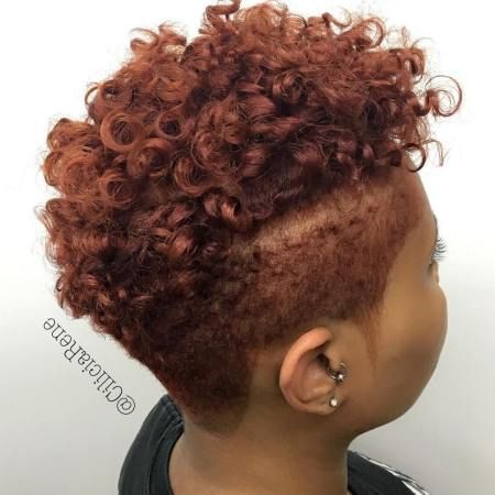 Natural Short Sides Long Top Hairstyle Afro Haircuts, Genie Ponytail, Hairstyles For Afro Hair, Women Afro, Tapered Natural Hair, Natural Hair Cuts, Tapered Hair, Natural Hair Short Cuts, Tapered Haircut