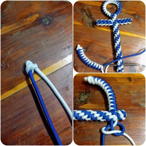 Parachute Cord Crafts, Fish Net Decor, Anchor Crafts, Paracord Jig, Paracord Projects Diy, Anchor Rope, Cords Crafts, Jewels Diy, Egyptian Ankh