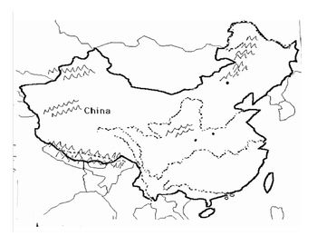 Ancient China Map, Taklamakan Desert, Map Key, Geography Worksheets, Map Worksheets, China Map, Map Activities, Chinese History, Teaching History