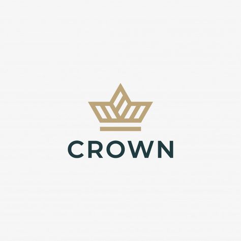 Pictorial Logo Design, Crown Logo Design Ideas, Luxury Logo Design Gold, Crown Logos, Crown Branding, Award Logo, Crown Logo Design, Luxury Fashion Logo, Premium Logo Design