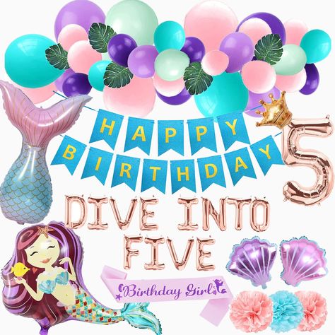 5yrs Old Girl Birthday Party Ideas, Five Year Old Girl Birthday Party Theme, 5th Birthday Themes Girl, Dive Into Five Birthday Girl, Five Year Old Birthday Party Ideas Girl, Girls 5th Birthday Themes, 5 Year Birthday Party Ideas Girl, 5 Birthday Party Ideas Girl, Girls 5th Birthday Party Ideas