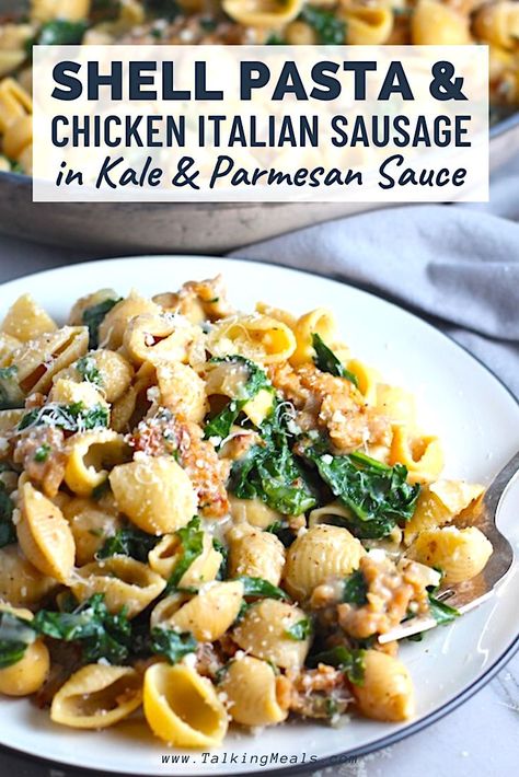 Kale Sausage Pasta, Sausage And Kale Pasta, Sausage Kale Pasta, Pasta With Italian Sausage, Stovetop Recipes, Homemade Italian Sausage, Chicken Italian, Chicken Sausage Pasta, Chicken Sausage Recipes